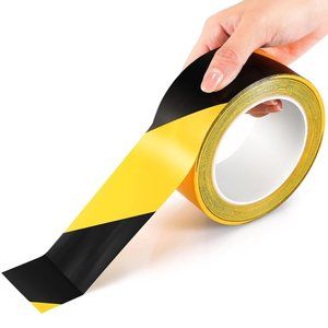 Black & Yellow Safety Tape